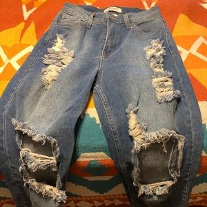 Vibrant miu jeans. 3(w25) made in the USA